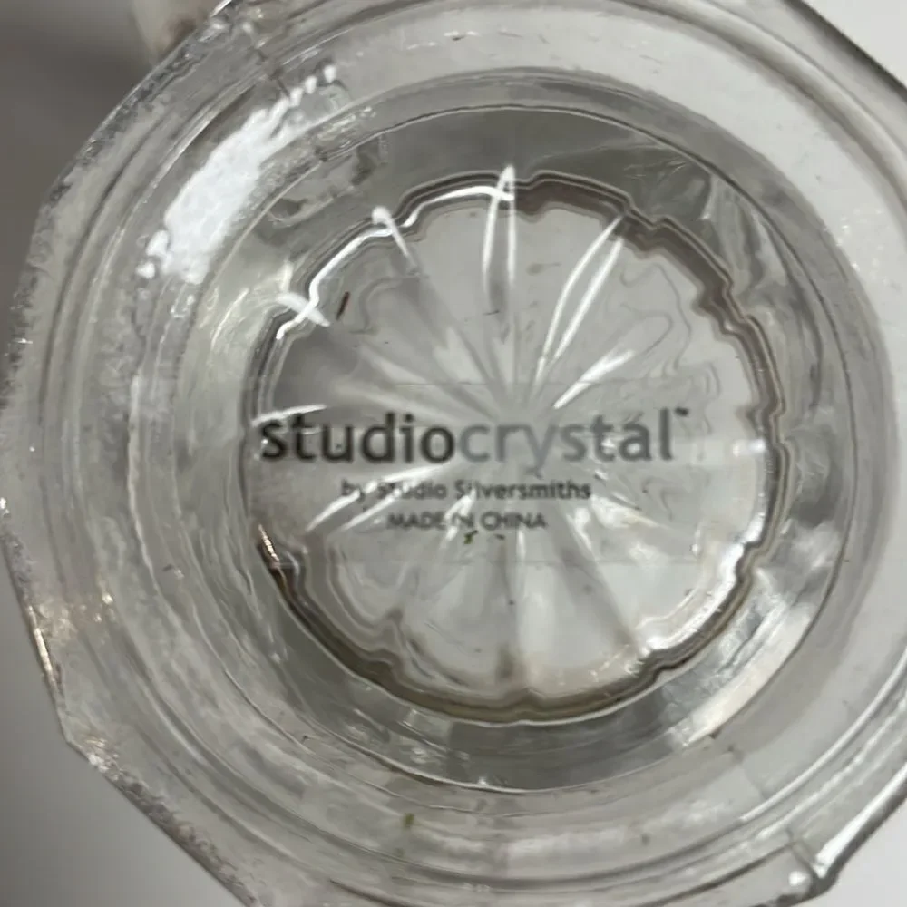 Studio Crystal by Studio Silversmiths, 6 crystal Irish or Spanish coffee mugs